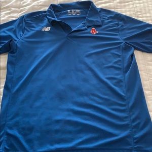 Boston Red Sox New Balance Dri-Fit Polo